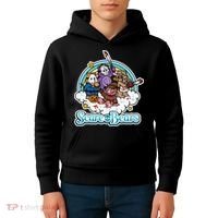 Scary Care Scare Bears Funny Halloween Horror Faces Custom Kids Hoodie thumb 4