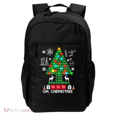 Science Christmas Shirt Oh Chemist Tree Chemistree Backpack