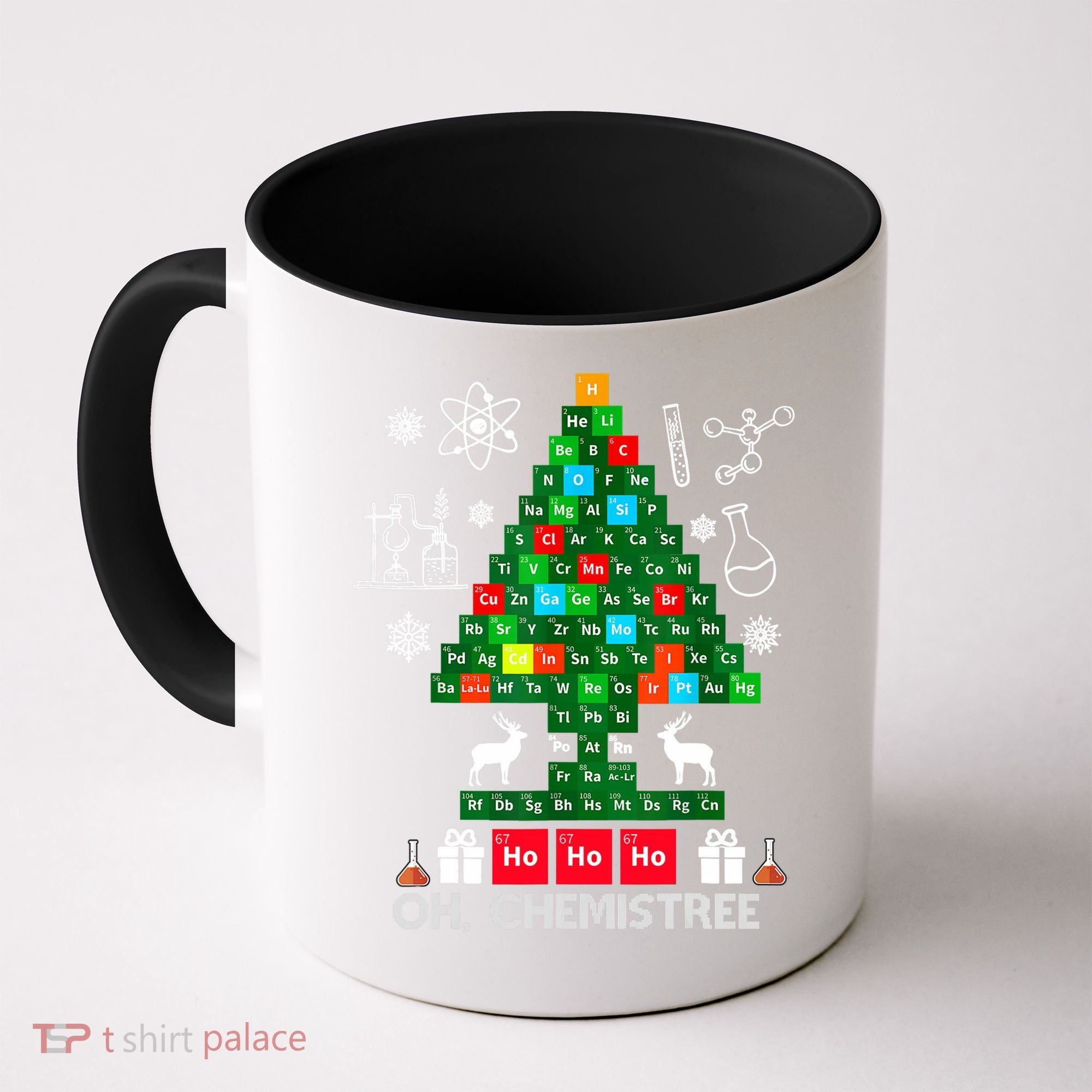 Science Christmas Shirt Oh Chemist Tree Chemistree Coffee Mug