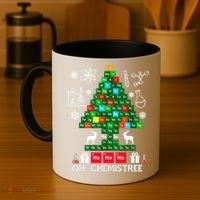 Science Christmas Shirt Oh Chemist Tree Chemistree Coffee Mug thumb 4