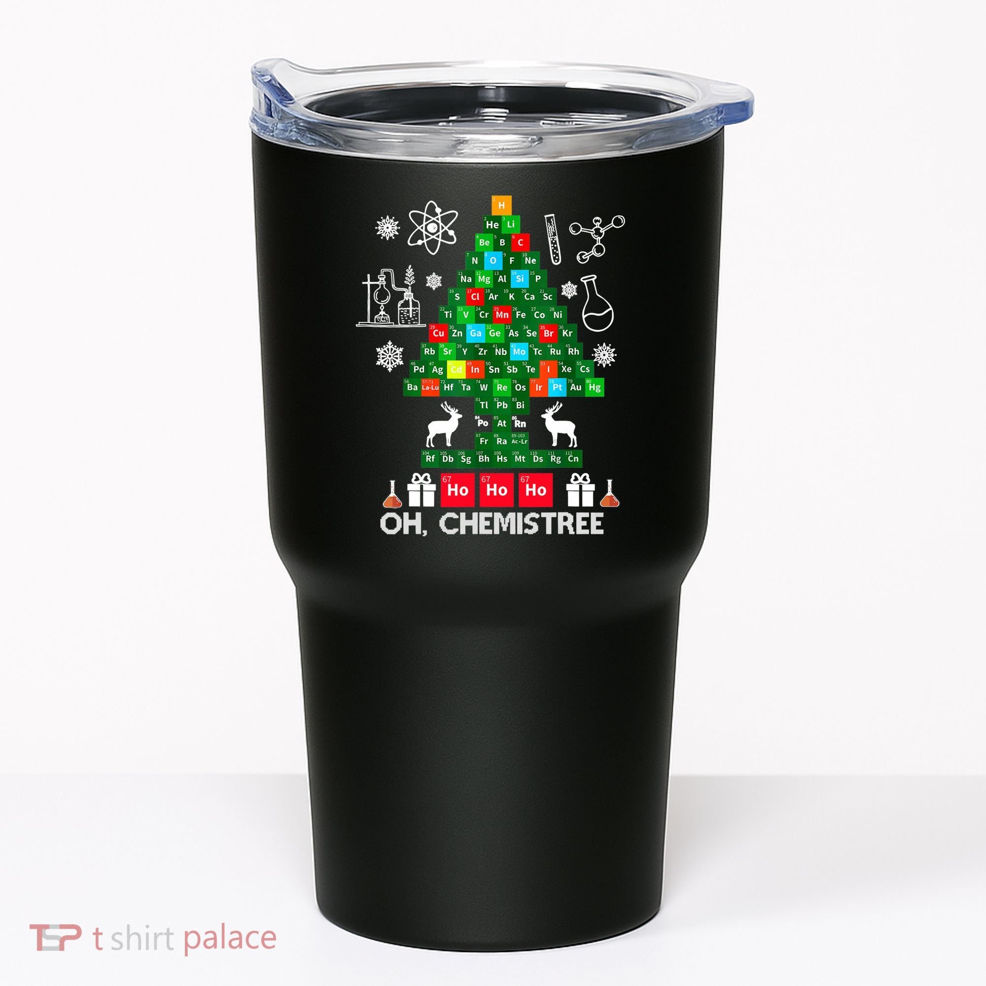 Science Christmas Shirt Oh Chemist Tree Chemistree Tumbler