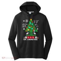 Science Christmas Shirt Oh Chemist Tree Chemistree Performance Fleece Hoodie thumb 0