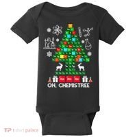 Science Christmas Shirt Oh Chemist Tree Chemistree Baby Bodysuit thumb 0