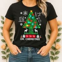 Science Christmas Shirt Oh Chemist Tree Chemistree Women's T-Shirt thumb 2