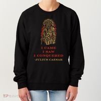 Stoicism Came Saw Conquered Julius Caesar Stoic Women's Sweatshirt thumb 0