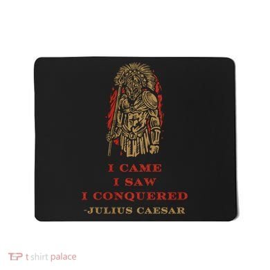 Stoicism Came Saw Conquered Julius Caesar Stoic Mousepad