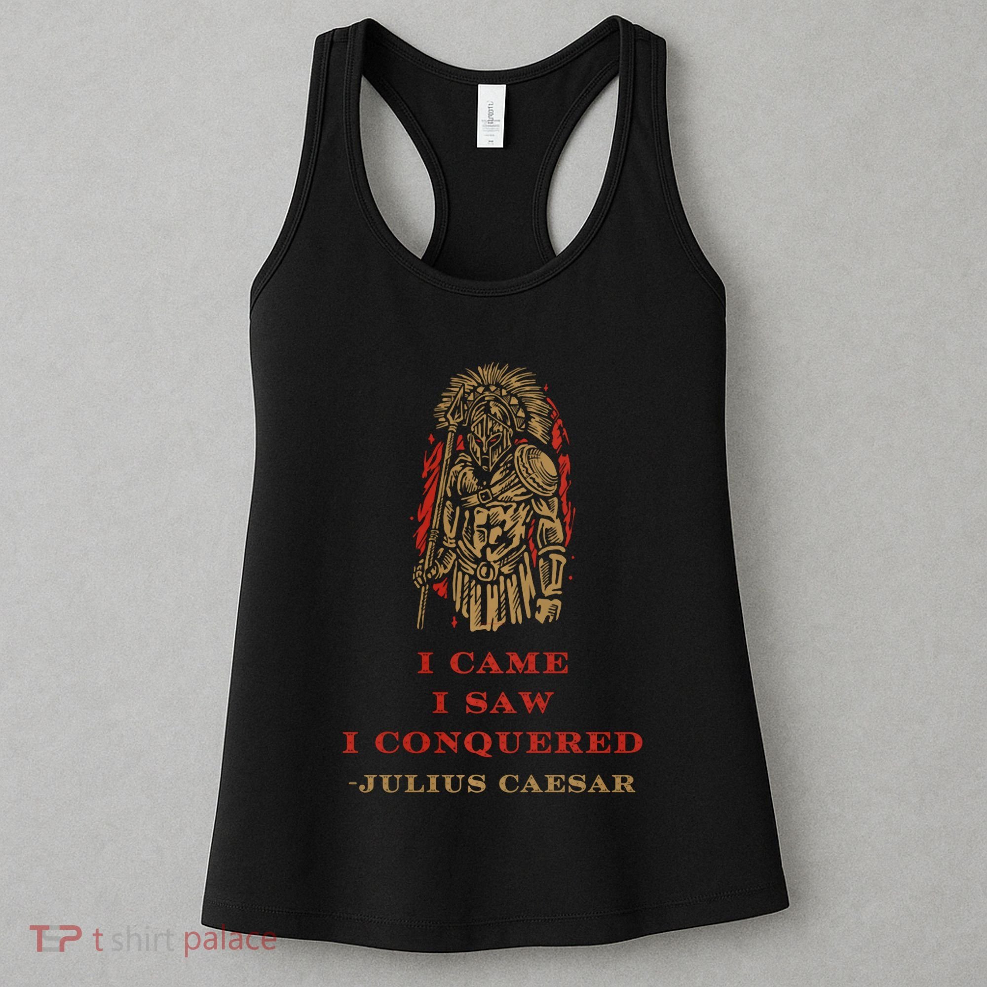 Stoicism Came Saw Conquered Julius Caesar Stoic Women's Tank Top