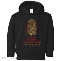 Stoicism Came Saw Conquered Julius Caesar Stoic Toddler Hoodie thumb 0