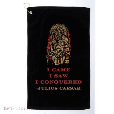 Stoicism Came Saw Conquered Julius Caesar Stoic Golf Towel
