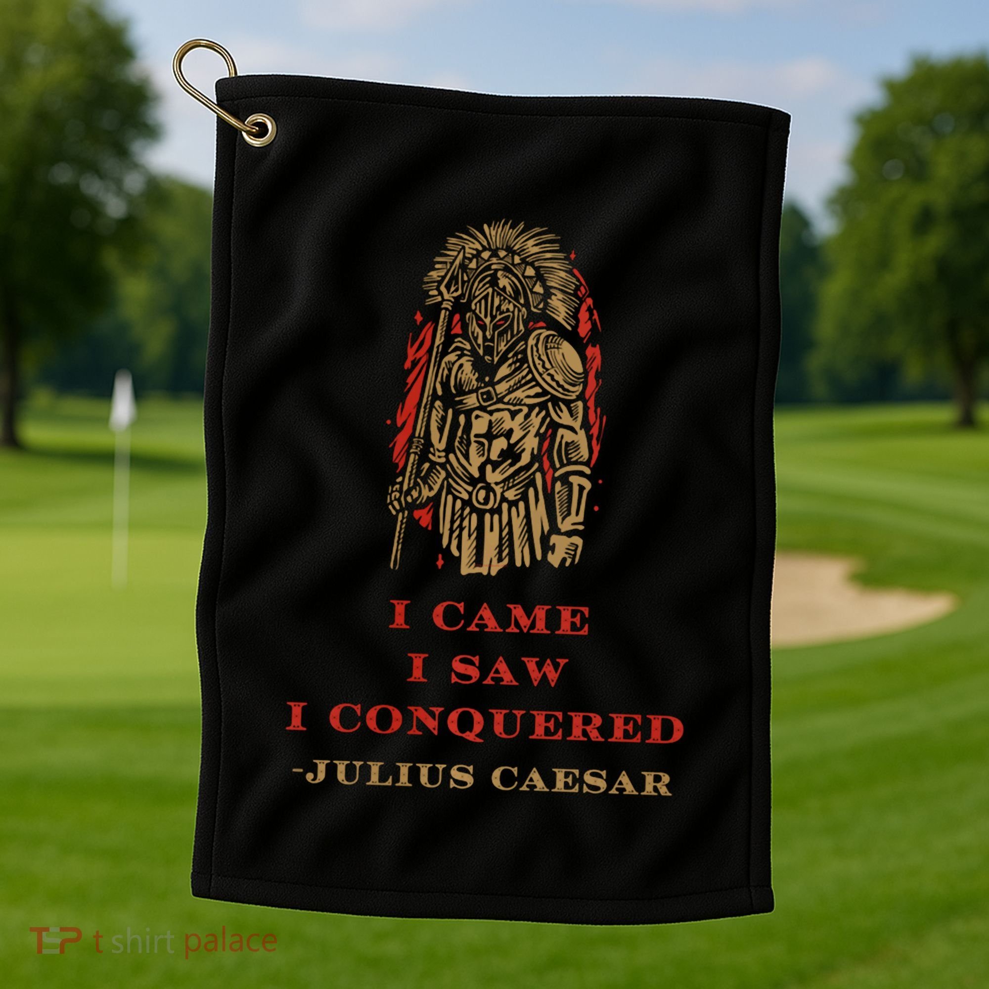 Stoicism Came Saw Conquered Julius Caesar Stoic Golf Towel