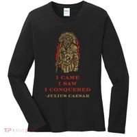 Stoicism Came Saw Conquered Julius Caesar Stoic Women's Long Sleeve Shirt thumb 0