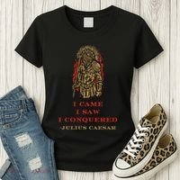 Stoicism Came Saw Conquered Julius Caesar Stoic Women's T-Shirt thumb 3