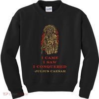 Stoicism Came Saw Conquered Julius Caesar Stoic Kids Sweatshirt thumb 0