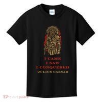 Stoicism Came Saw Conquered Julius Caesar Stoic Kids T-Shirt thumb 0