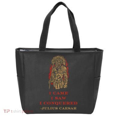Stoicism Came Saw Conquered Julius Caesar Stoic Tote Bag