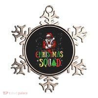 Santa Christmas Squad Black African American Pajamas Ornament thumb 0