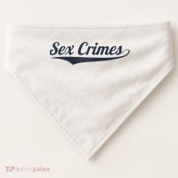 Sex Crimes USA-Made Doggie Bandana thumb 0