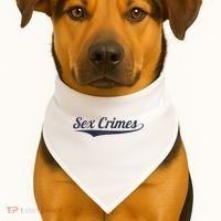 Sex Crimes USA-Made Doggie Bandana thumb 1
