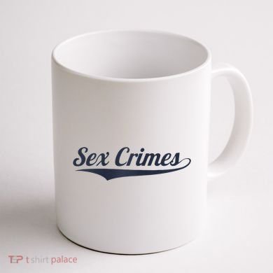 Sex Crimes Coffee Mug back