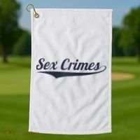 Sex Crimes Golf Towel thumb 1