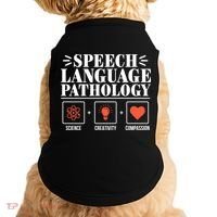 Science Cute Speech Language Pathology Slp Therapist Gift Doggie Tank thumb 0