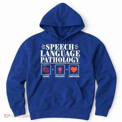 Science Cute Speech Language Pathology Slp Therapist Gift Hoodie