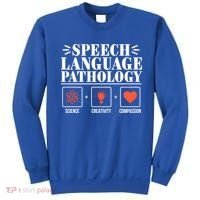 Science Cute Speech Language Pathology Slp Therapist Gift Sweatshirt thumb 0