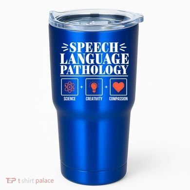 Science Cute Speech Language Pathology Slp Therapist Gift Tumbler