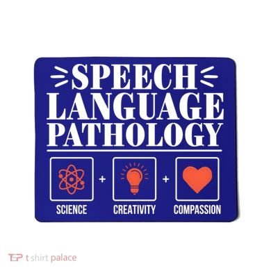 Science Cute Speech Language Pathology Slp Therapist Gift Mousepad