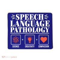 Science Cute Speech Language Pathology Slp Therapist Gift Mousepad thumb 0