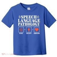 Science Cute Speech Language Pathology Slp Therapist Gift Toddler T-Shirt thumb 0