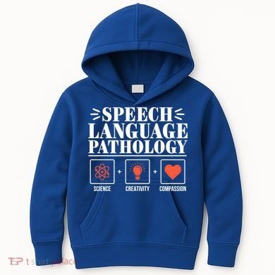Science Cute Speech Language Pathology Slp Therapist Gift Kids Hoodie
