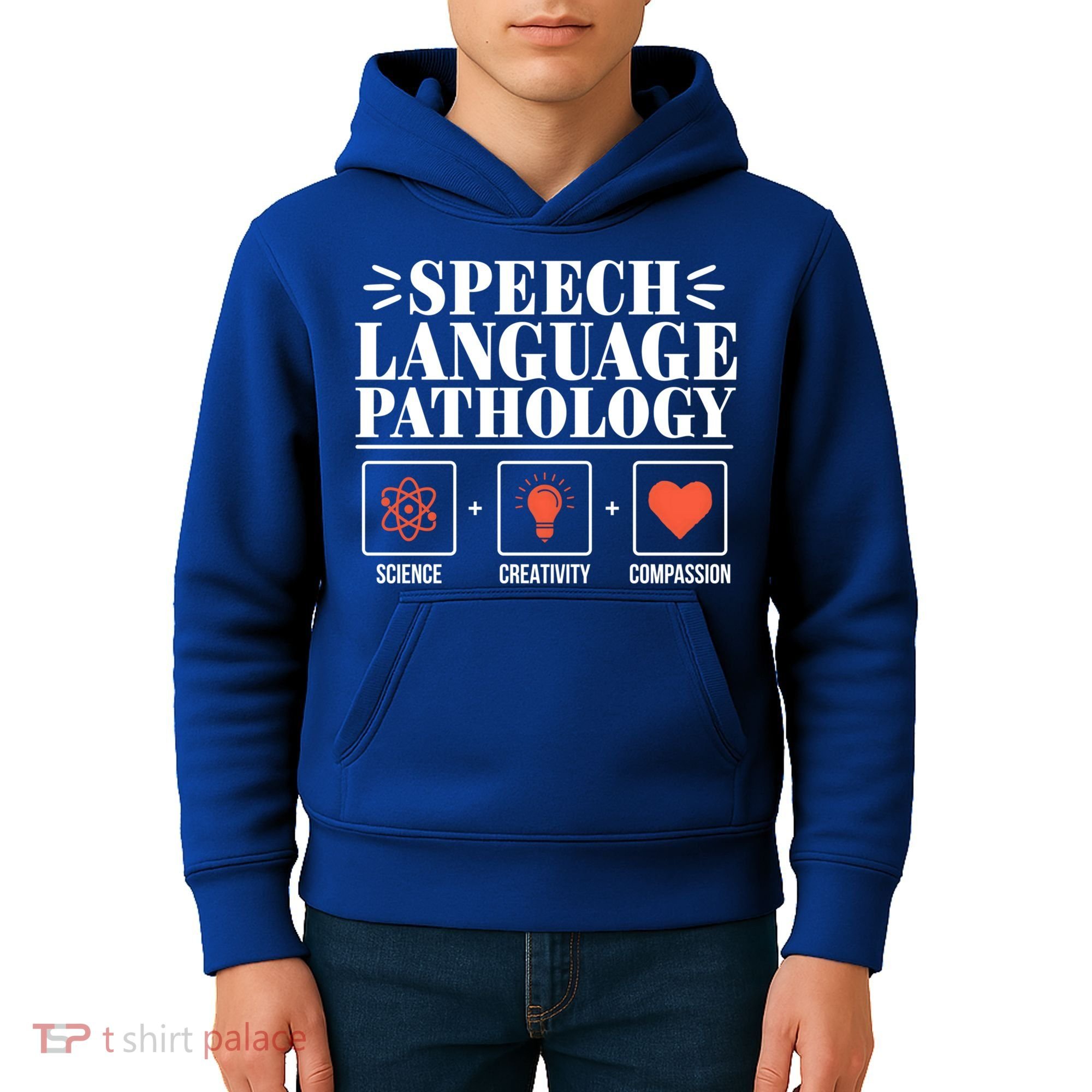Science Cute Speech Language Pathology Slp Therapist Gift Kids Hoodie