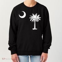 South Carolina State Flag Palmetto Moon SC Pride Women's Sweatshirt thumb 0
