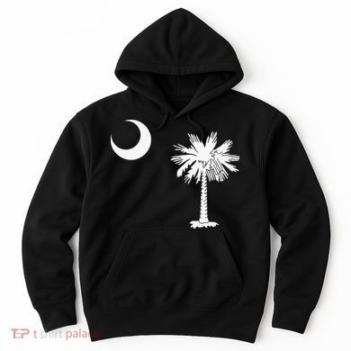 South Carolina State Flag Palmetto Moon SC Pride Hoodie