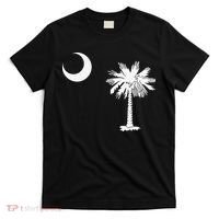 South Carolina State Flag Palmetto Moon SC Pride T-Shirt thumb 0
