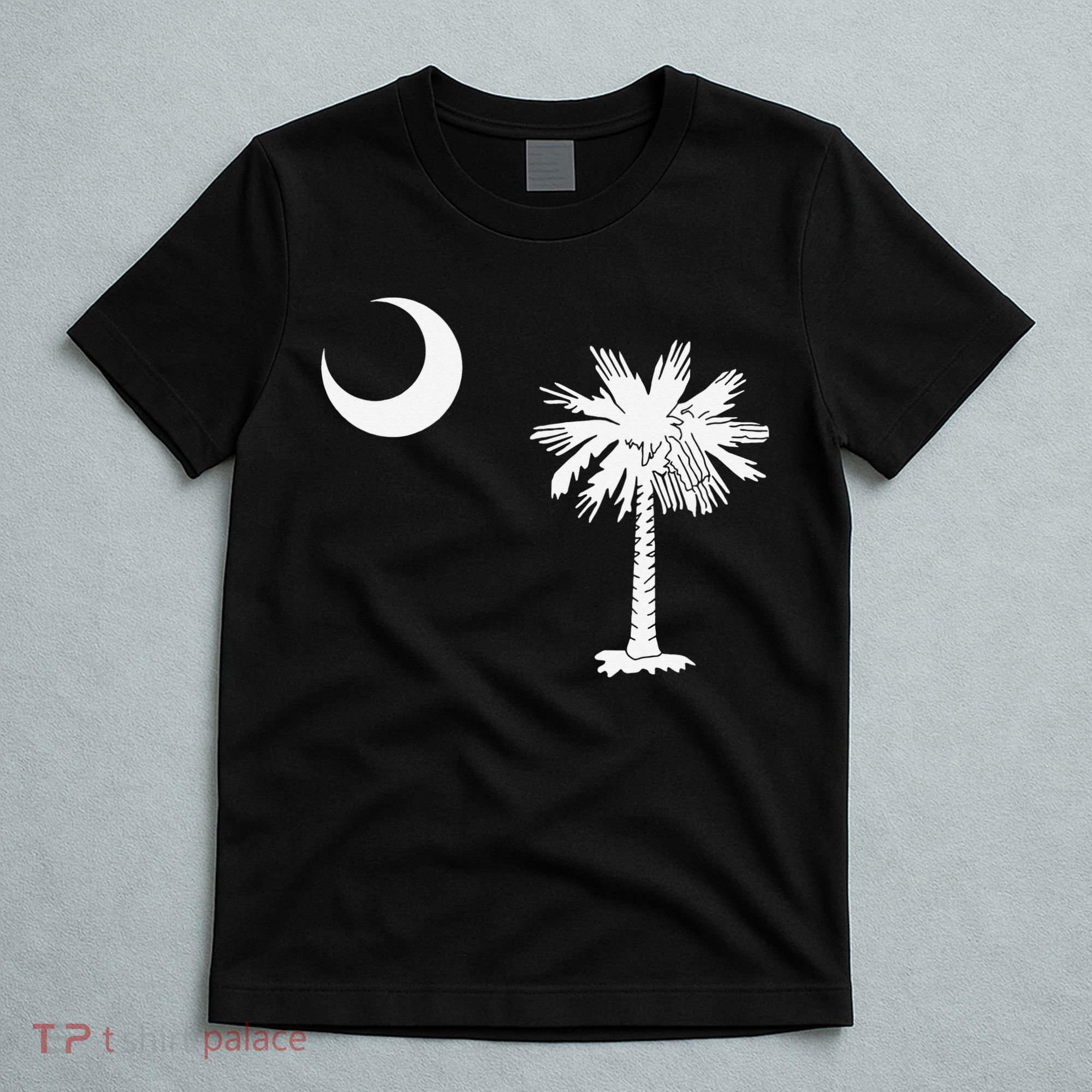 South Carolina State Flag Palmetto Moon SC Pride T-Shirt
