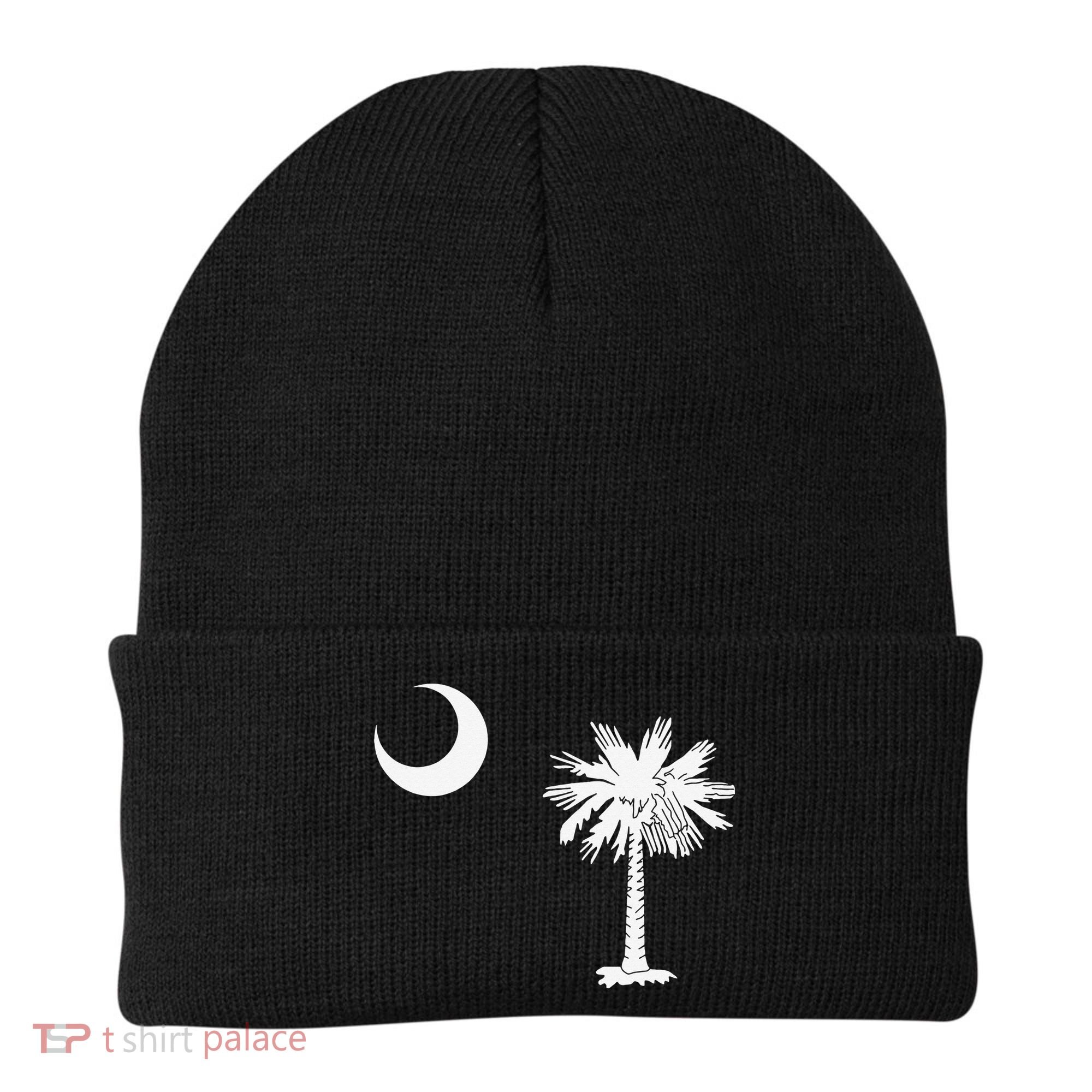 South Carolina State Flag Palmetto Moon SC Pride Beanie