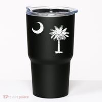 South Carolina State Flag Palmetto Moon SC Pride Tumbler thumb 0