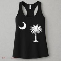 South Carolina State Flag Palmetto Moon SC Pride Women's Tank Top thumb 3