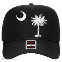 South Carolina State Flag Palmetto Moon SC Pride Hat thumb 0