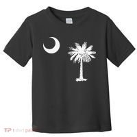 South Carolina State Flag Palmetto Moon SC Pride Toddler T-Shirt thumb 0