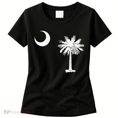 South Carolina State Flag Palmetto Moon SC Pride Women's T-Shirt