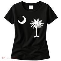 South Carolina State Flag Palmetto Moon SC Pride Women's T-Shirt thumb 0