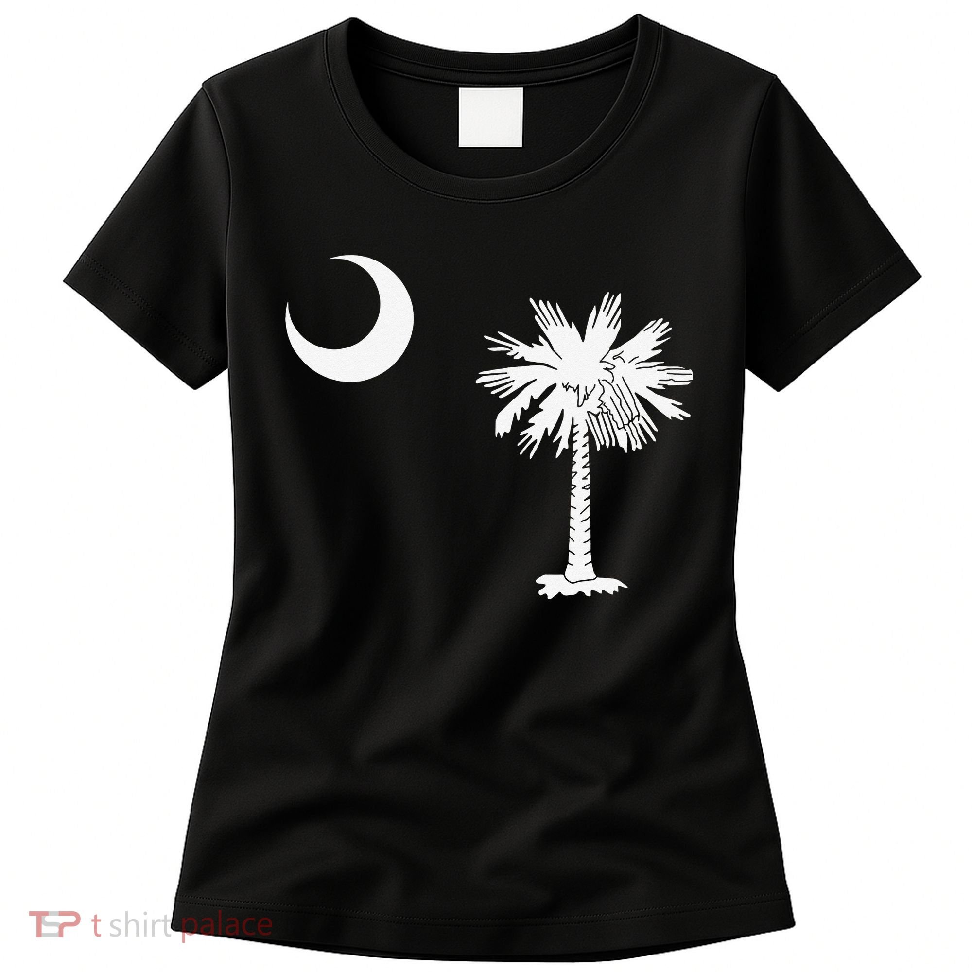 South Carolina State Flag Palmetto Moon SC Pride Women's T-Shirt