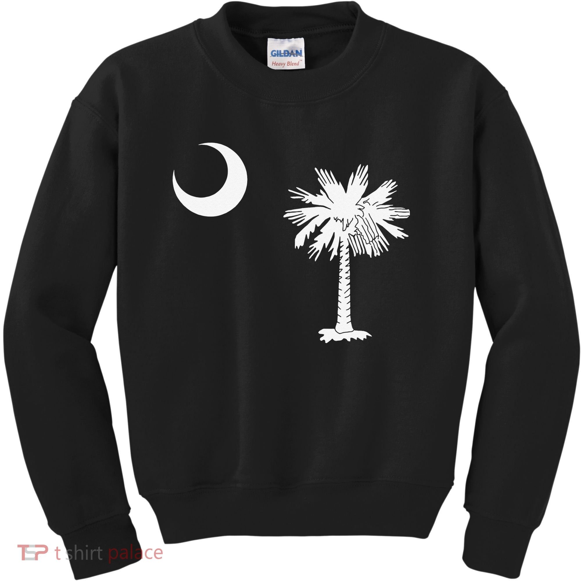 South Carolina State Flag Palmetto Moon SC Pride Kids Sweatshirt