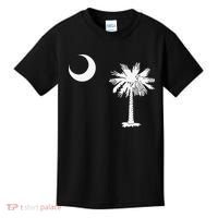 South Carolina State Flag Palmetto Moon SC Pride Kids T-Shirt thumb 0