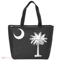 South Carolina State Flag Palmetto Moon SC Pride Tote Bag thumb 0