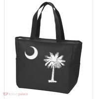 South Carolina State Flag Palmetto Moon SC Pride Tote Bag thumb 3