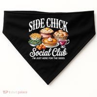 Side Chick Social Club Thanksgiving USA-Made Doggie Bandana thumb 0